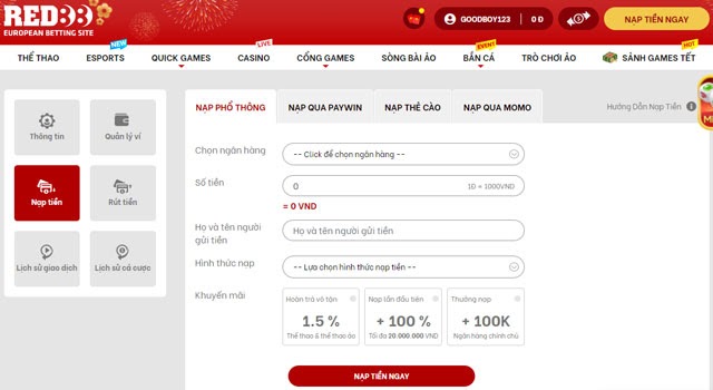 Nạp tiền vào tài khoản 68Lottery bằng ví điện tử – tỷ lệ thành công 100% - 68Lottery